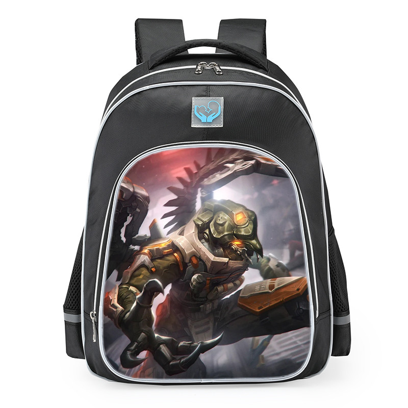 Smite Horus Steel Falcon Skin School Backpack