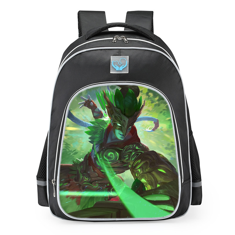 Smite Hou Yi Sylvan Sentinel Skin School Backpack