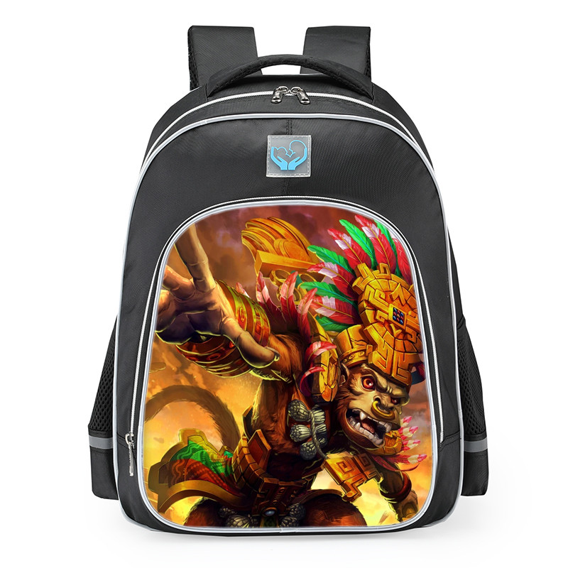 Smite Hun Batz School Backpack