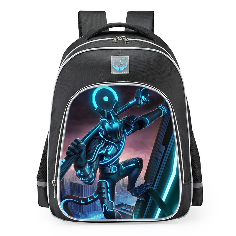 Smite Hun Batz Hun Bat Skin School Backpack