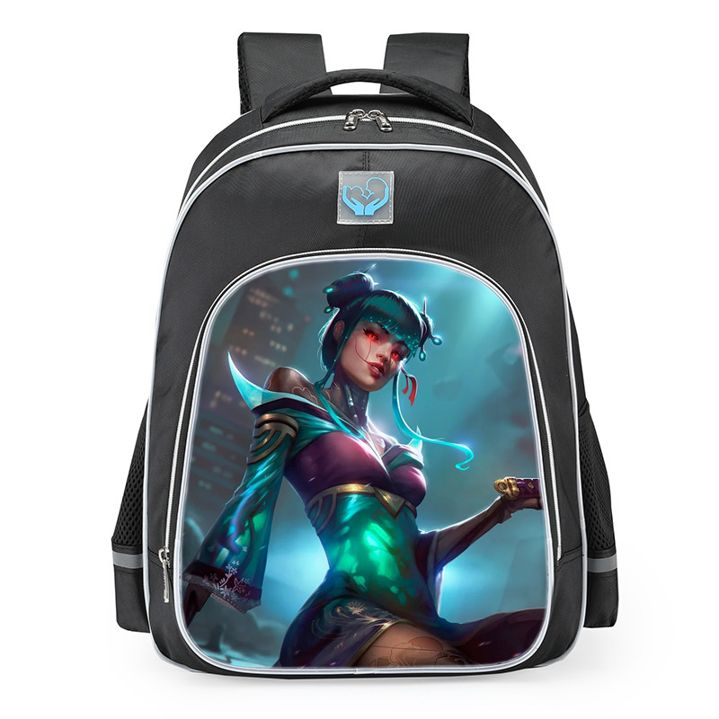 Smite Izanami Rogue Android Skin School Backpack