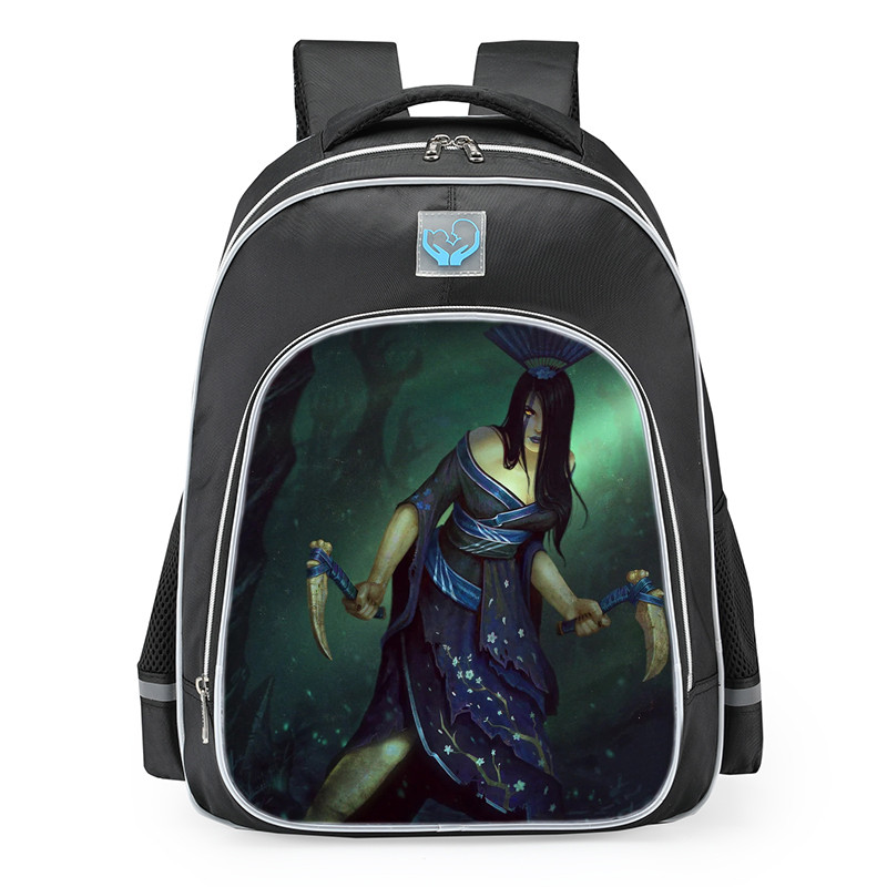 Smite Izanami Dark Matron Skin School Backpack