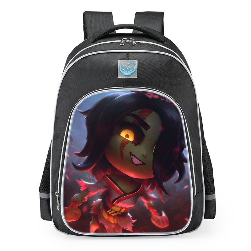Smite Izanami Screamy Chibi Skin School Backpack