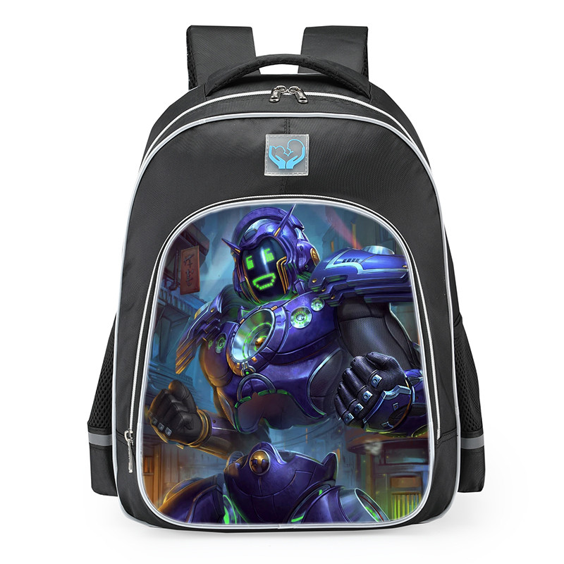 Smite Janus Ba5s Drop Skin School Backpack