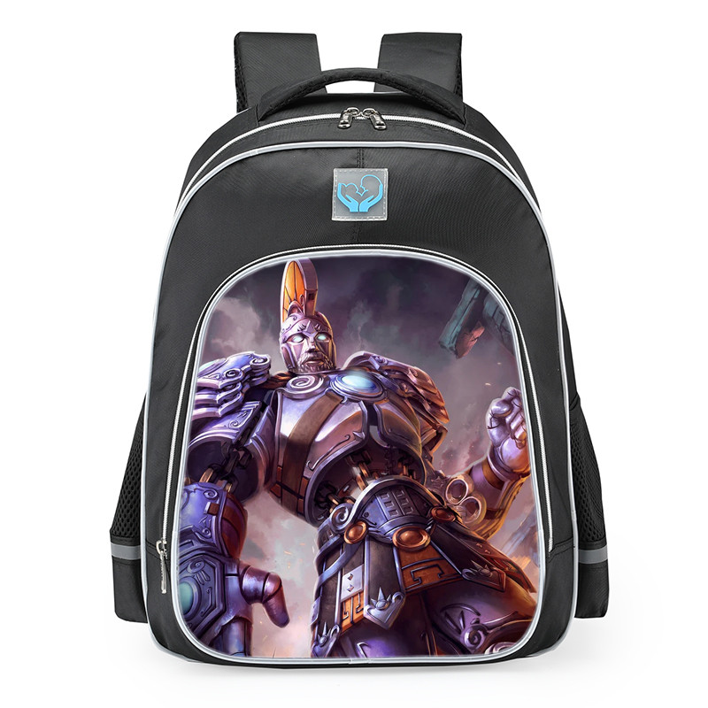 Smite Janus Keymaster Skin School Backpack