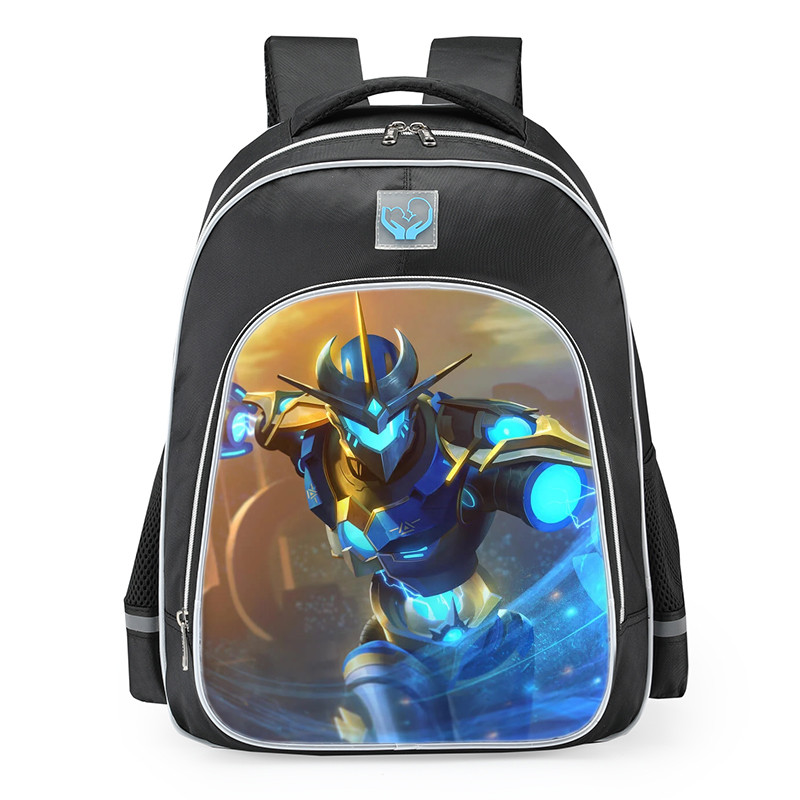 Smite Janus Warp Tech Skin School Backpack