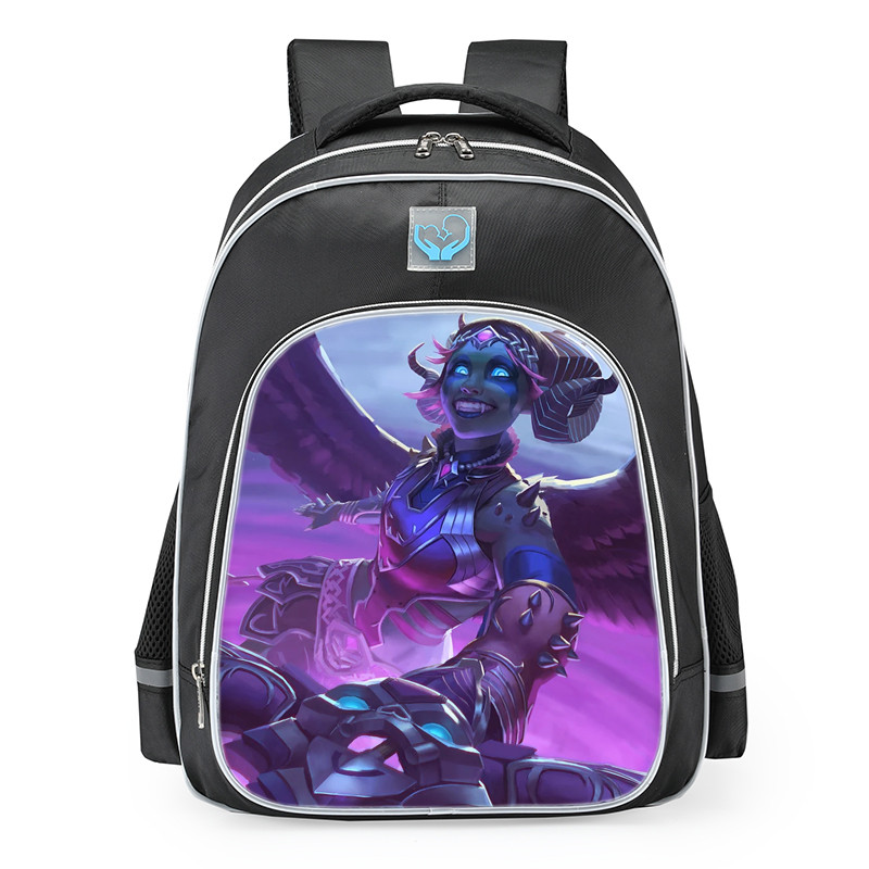 Smite Jing Wei Fiendish Flight Skin School Backpack