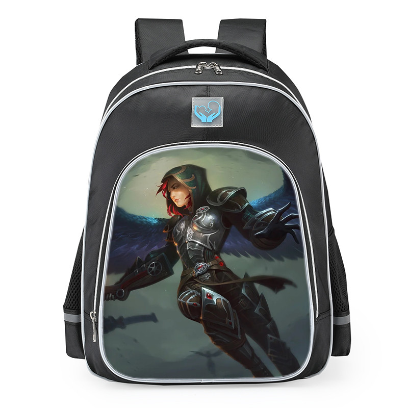 Smite Jing Wei Nightbane Skin School Backpack