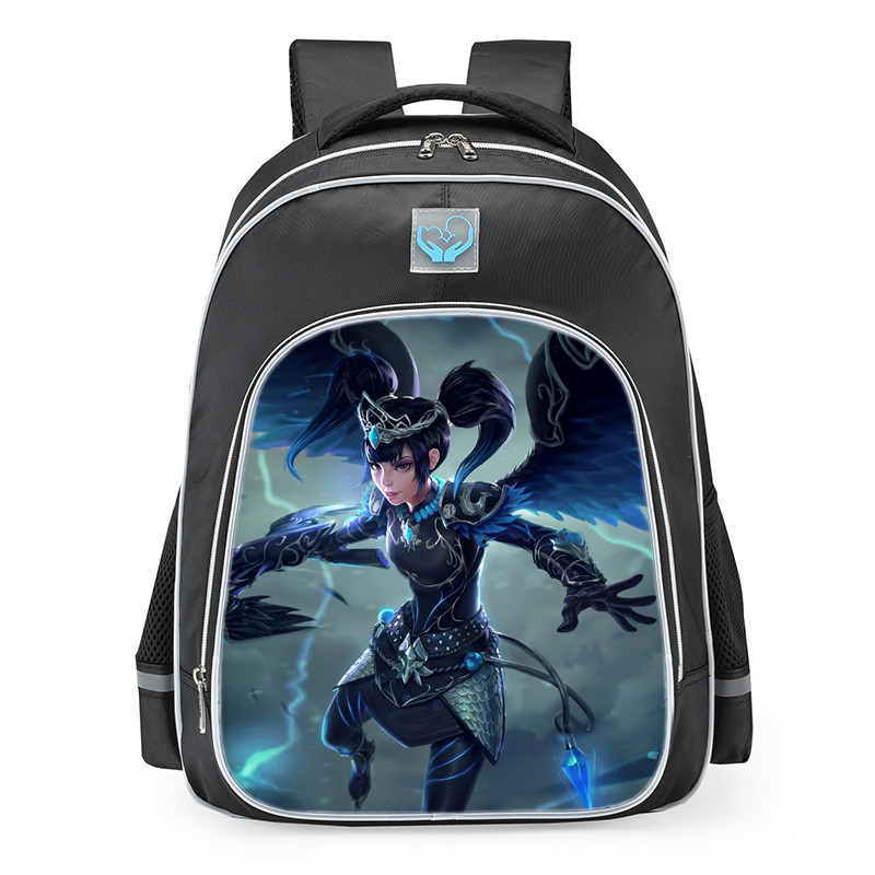 Smite Jing Wei Storm Raven Skin School Backpack