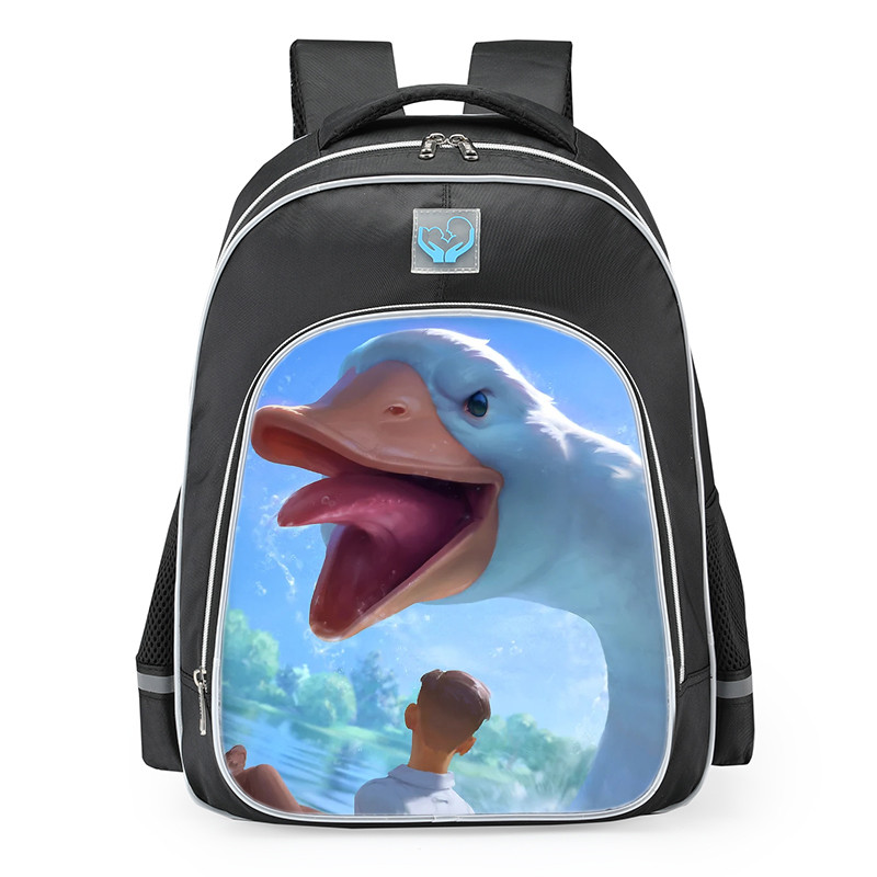 Smite Jormungandr Goose Chase Skin School Backpack
