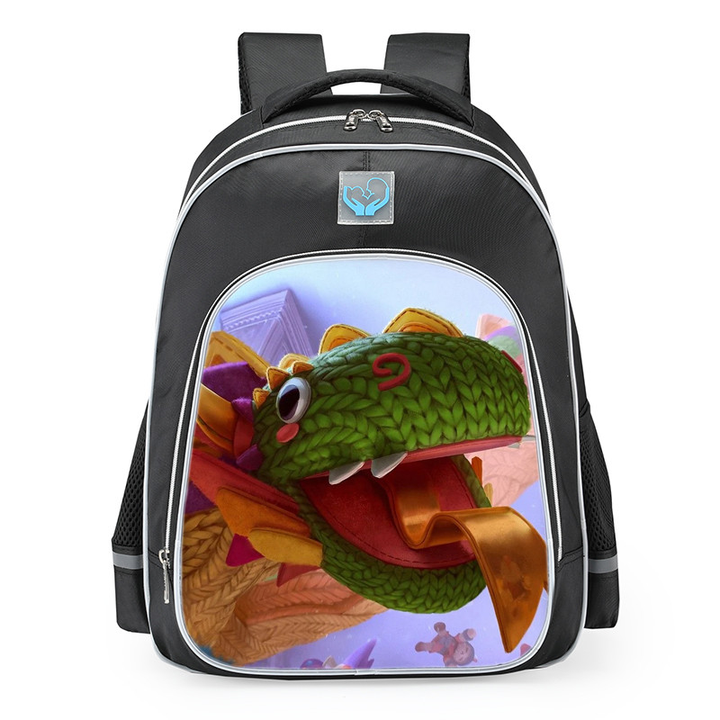 Smite Jormungandr Plushie Skin School Backpack