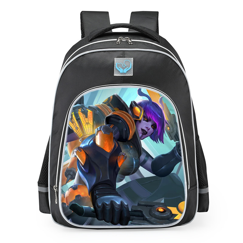 Smite Kali Biohacker Skin School Backpack