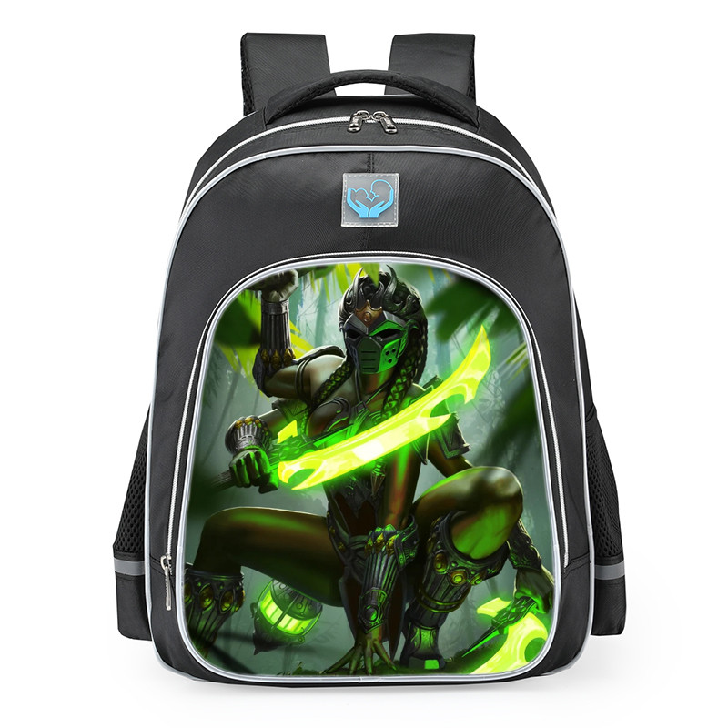 Smite Kali Trophy Hunter Skin School Backpack