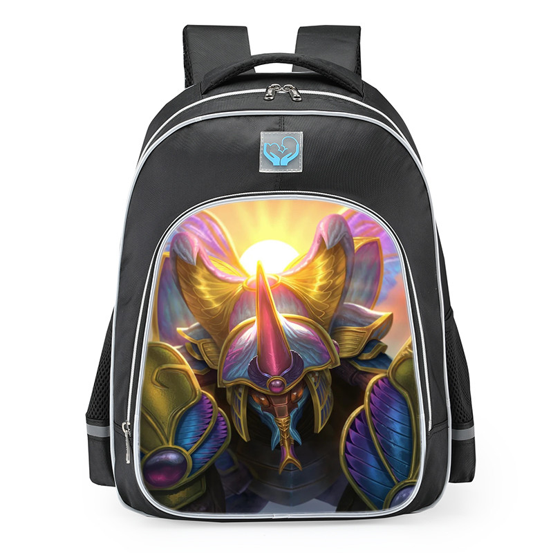 Smite Khepri Convention 2017 Skin School Backpack