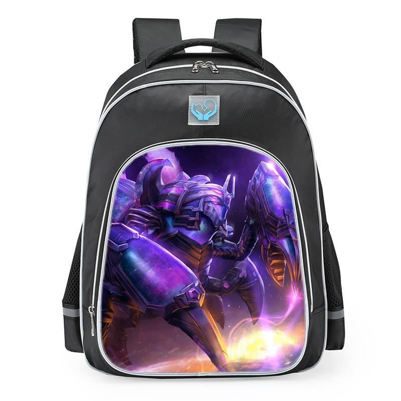 Smite Khepri Dark Matter Skin School Backpack