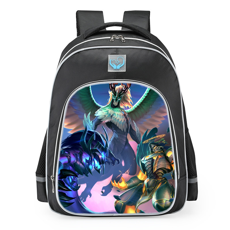 Smite Kukulkan Winds Of Change Skin School Backpack
