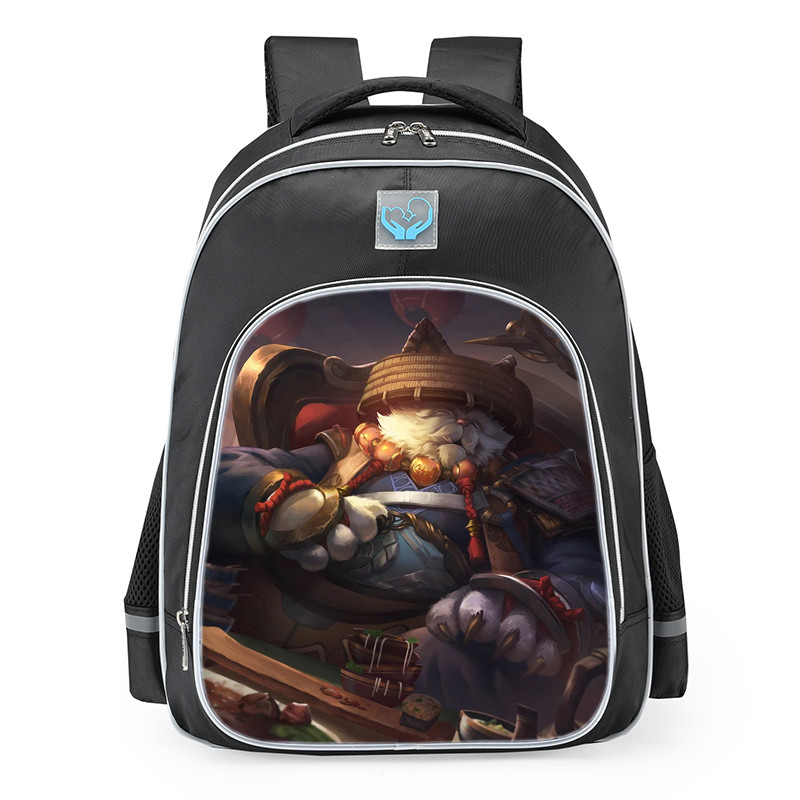 Smite Kumbhakarna Kittykarna Skin School Backpack