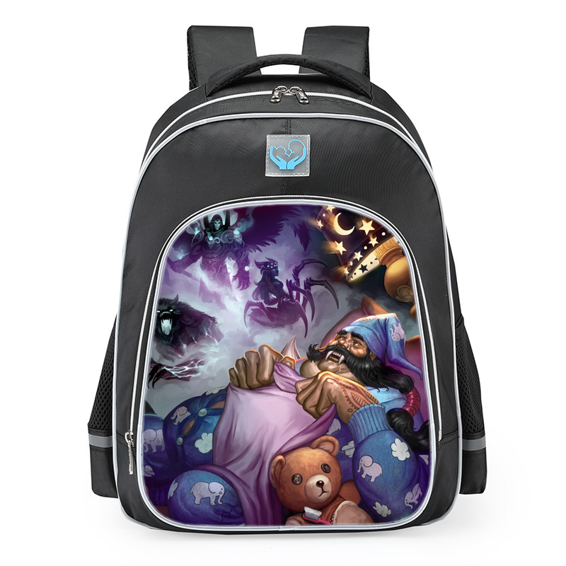 Smite Kumbhakarna Pajama Party Skin School Backpack