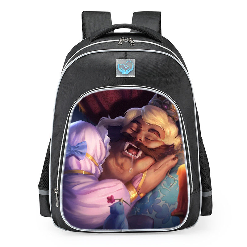 Smite Kumbhakarna Princess Sleepyhead Skin School Backpack