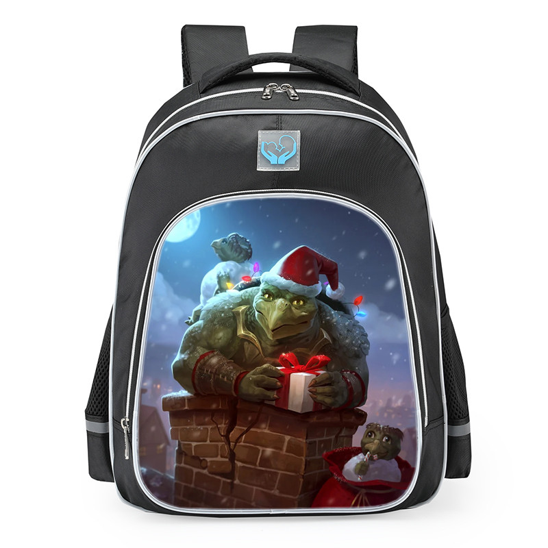 Smite Kuzenbo Jingle Shells Skin School Backpack