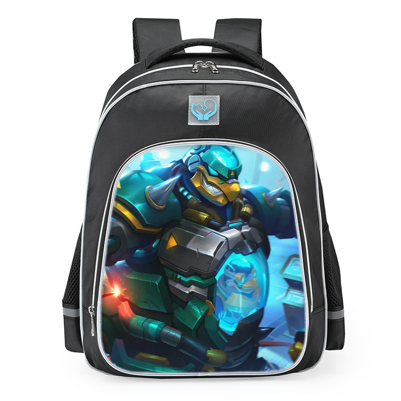 Smite Kuzenbo Kuzenbot Skin School Backpack