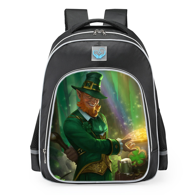 Smite Loki Charms Skin School Backpack
