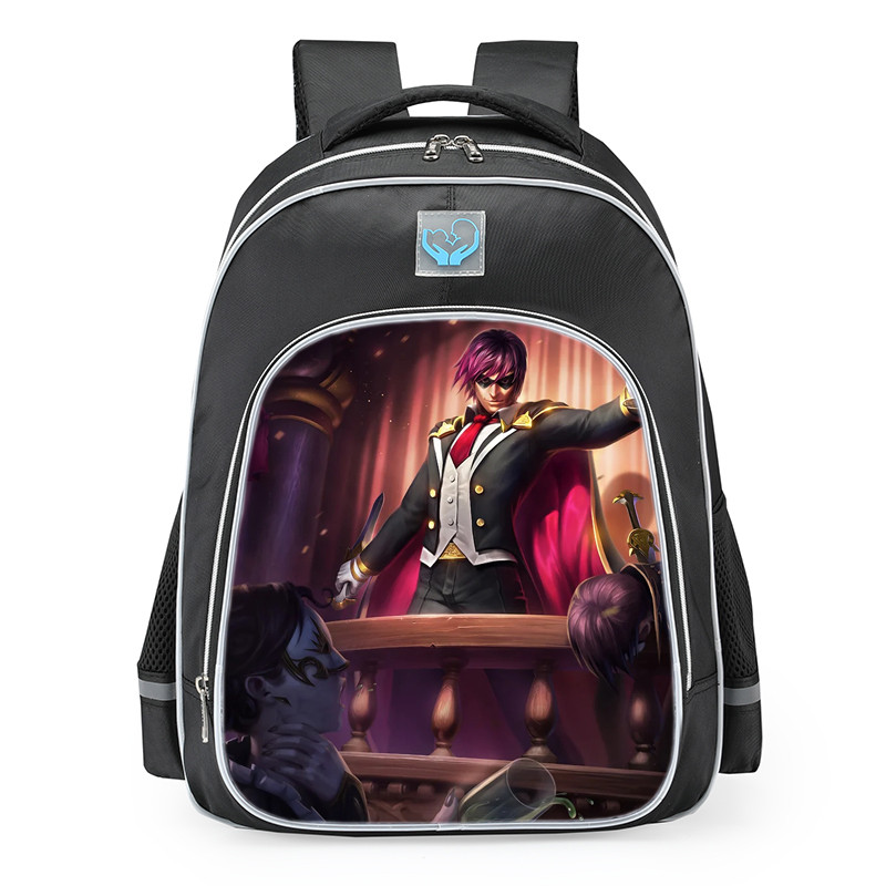 Smite Loki Dashing Deceiver Skin School Backpack