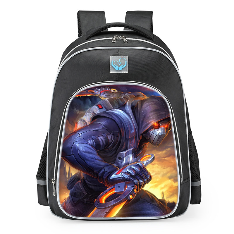 Smite Loki Infiltrator Skin School Backpack
