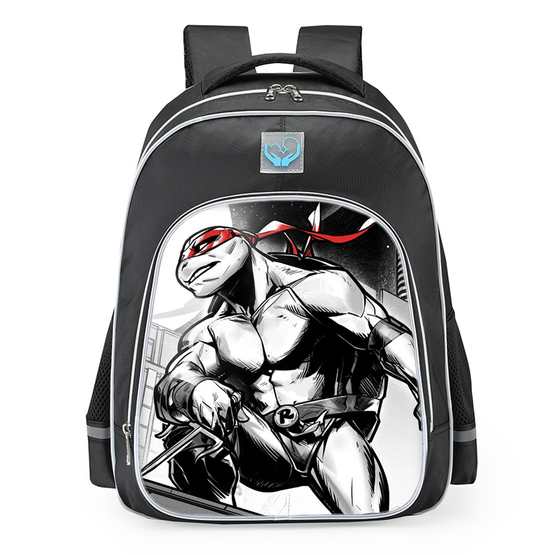 Smite Loki Retro Raphael Skin School Backpack