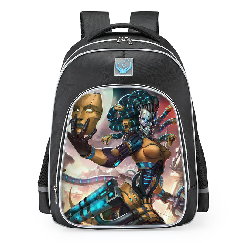 Smite Medusa Idusa Elite Skin School Backpack