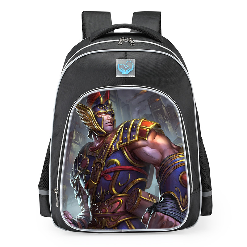 Smite Mercury Centurion Skin School Backpack