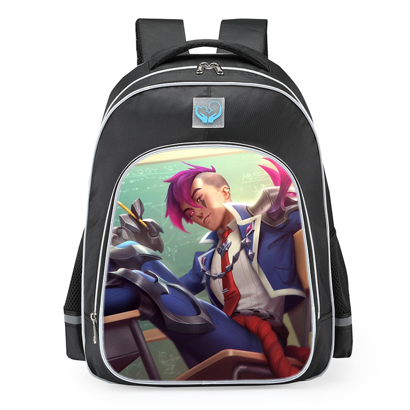 Smite Mercury Demon Puncher Skin School Backpack