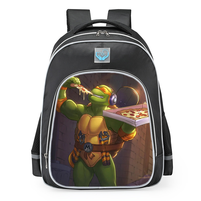 Smite Mercury Radical Michelangelo Skin School Backpack