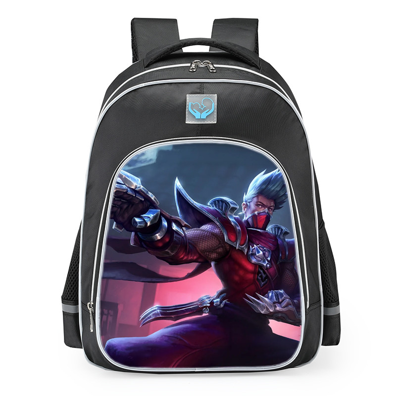 Smite Mercury Shadow Step Skin School Backpack