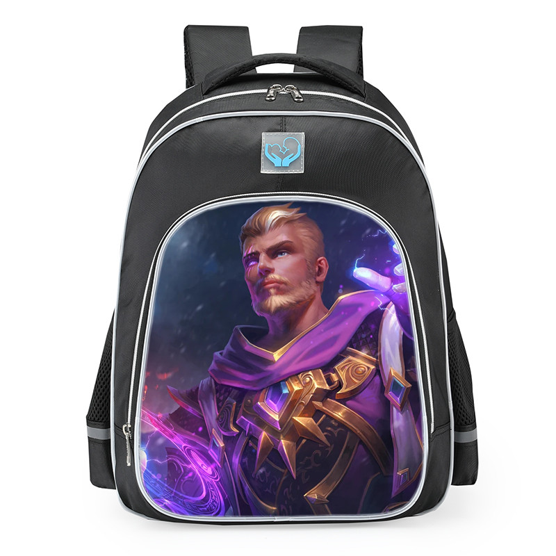 Smite Merlin Arcane Advisor Skin School Backpack