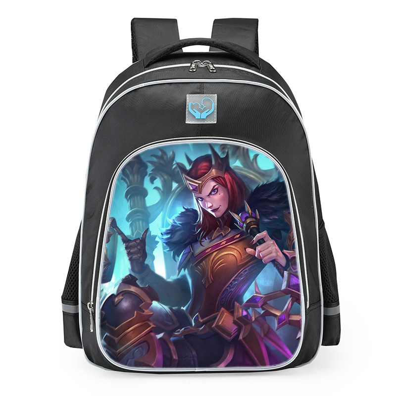 Smite Morgan Le Fay Season 8 Skin School Backpack