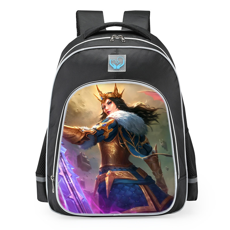 Smite Morgan Le Fay Golden Skin School Backpack