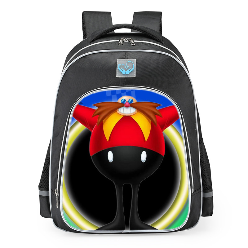 Sonic Origins Eggman School Backpack