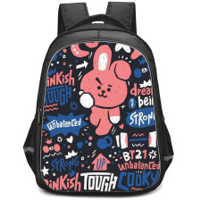 BT21 Cooky Backpack StudentPack - Cooky Typography Art Poster