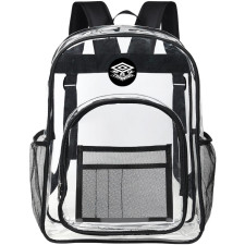 Umbro Clear Training Backpack - Transparent See Through School Bag Umbro Large Logo