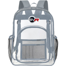 Jaguar F-Pace SVR Clear Backpack - Transparent See Through School Bag Jaguar F-Pace SVR Large Logo