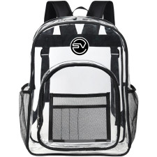 Land Rover Range Rover SV Clear Backpack - Transparent See Through School Bag Land Rover Range Rover SV Large Logo
