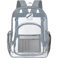Nissan Titan Cummins Clear Backpack - Transparent See Through School Bag Nissan Titan Cummins Large Logo