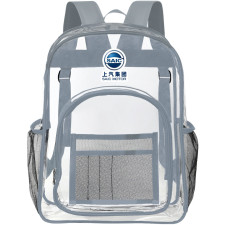 Shangen (SAIC Motor) Clear Backpack - Transparent See Through School Bag Shangen (SAIC Motor) Large Logo