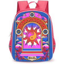 Lollapalooza Backpack StudentPack - Lollapalooza Music Festival 2023 Brazil Poster