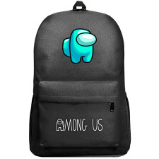 Among Us Crewmate Backpack SuperPack - Among Us Cyan Crewmate Character