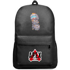 Apex Legends Newcastle Backpack SuperPack - Newcastle Portrait Chibi