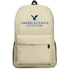 American Eagle Backpack SuperPack - American Eagle Outfitters Blue Logo