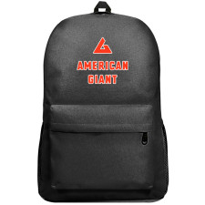 American Giant Backpack SuperPack - American Giant Orange Logo