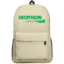 Decathlon Backpack SuperPack - Decathlon 1980s-1990s Green Logo